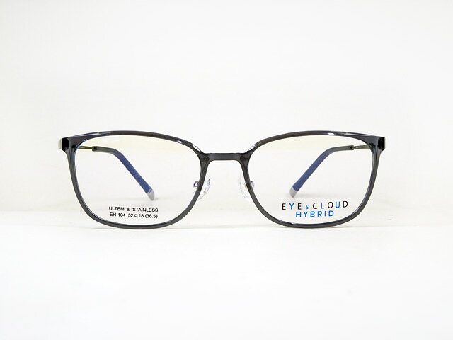 Rakuten - EYEsCLOUD アイクラウド ハイブリッドEH-104 C-4　特殊プラスチックフレーム 軽量眼鏡 老眼鏡・遠近両用対応 新品 送料無料