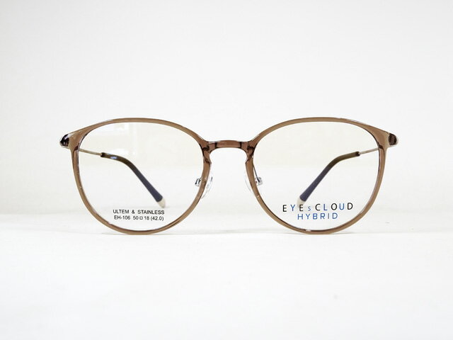 COACH - EYEsCLOUD アイクラウド ハイブリッドEH-106 C-2　特殊プラスチックフレーム 軽量眼鏡 老眼鏡・遠近両用対応 新品 送料無料