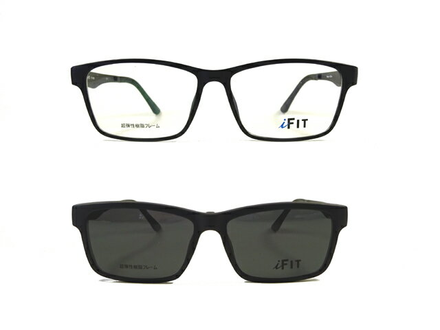 Rakuten - 【iFIT】アイフィット マグネットクリップ式　偏光サングラス IF-3028 C-1