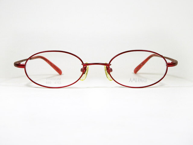 ✨【訳あり】アウトレット ✨希少！アミパリ amiparis 660-13 フルリム 送料無料