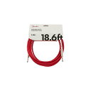 FENDER ( フェンダー ) / Original Series Instrument Cable S/S 5.5m Fiesta Red夏休みセール