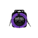 ERNIE BALL ( A[j[E{[ ) / Flex Instrument Cable S/S 10ft - PurpleV