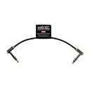 ERNIE BALL ( アーニー・ボール ) / 6inch Flat Ribbon Stereo Patch Cable Black Single夏休みセー...