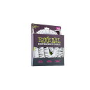 ERNIE BALL ( アーニー・ボール ) / 30 COILED STRAIGHT / ANGLE INSTRUMENT CABLE - WHITE#60...