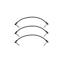 FENDER ( フェンダー ) / Blockchain 8inch Patch Cable, 3-pack, Angle/Angle夏休みセール