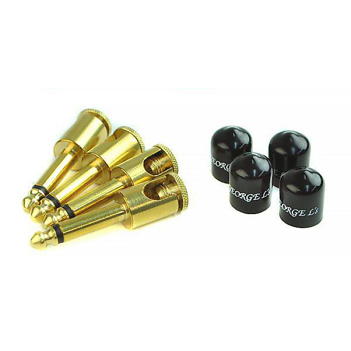 GEORGE LS ( ジョージエルス ) / 225 PLUG Angled Brass 4pc Pack w/Jackets夏休ス...