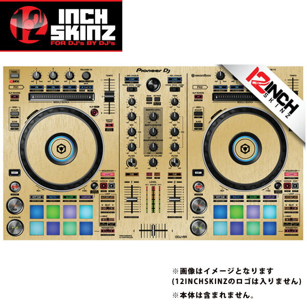 12inch SKINZ / Pioneer DDJ-RR SKINZ Metallics (Brushed Gold) DDJ-RRѥۤ渵 