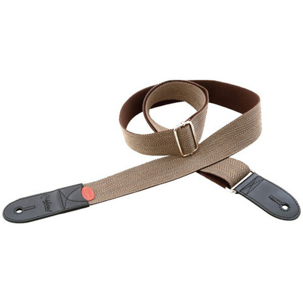 Righton! STRAPS(ライトオンストラップス) / BRIGHTON Brown -ギターストラップ-【受注発注品：納期数ヵ月】新生活応援