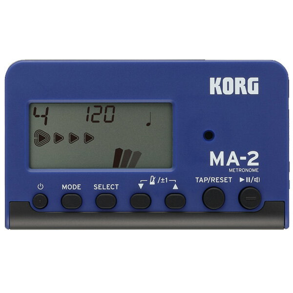 【メール便/送料無料】 Korg(コルグ) / MA-2-BLBK (ブルーブラック) - 管弦楽器 メトロノーム 新生活応援【メール便/送料無料】