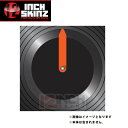 12inch SKINZ / Control Vinyl Labels (Black / Neon Orange) (4枚1セット) コントロールレコード用ラベ...