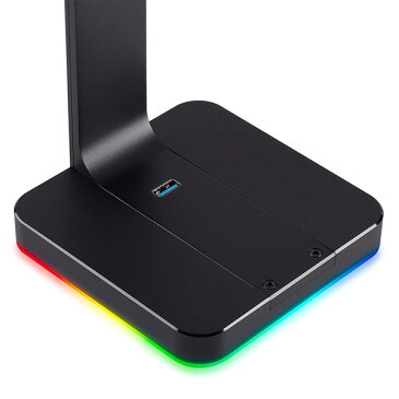 Corsair / Gaming ST100 RGB プレミアム ヘッドセット スタンド 7.1chサラウンド機能搭載 光るヘッドホンスタンド 直輸入品 コルセア