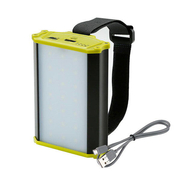 LE(Lighting EVER) / Rechargeable 330lm LED Camping Lantern 充電式330lm/LEDキャンプ用ランタン 4400mAhパワーバンク 調光可能 マグネット付 直輸入品