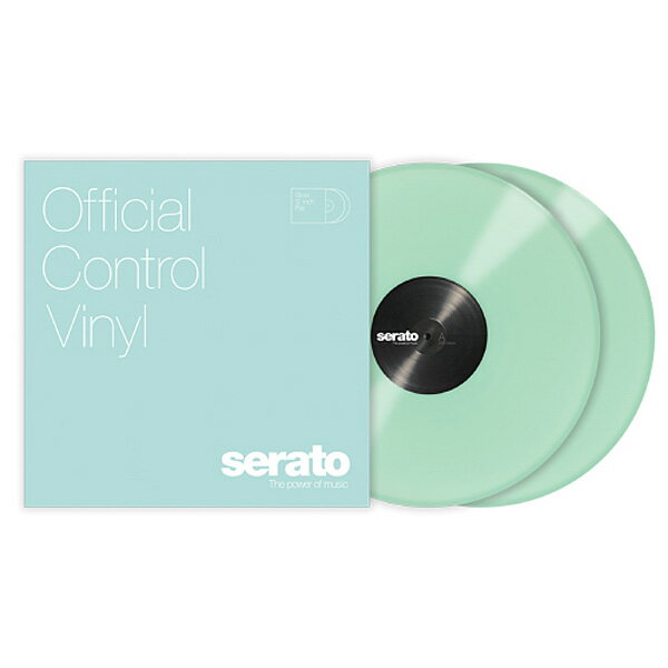 Serato Performance Series Control Vinyl [Glow in the Dark] [2LP] 【セラートコントロールトーン収録 SERATO SCRATCH LIVE, SERATO DJ】新生活応援