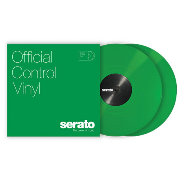 Serato Performance Series Control Vinyl [GREEN] [2LP] 【セラートコントロールトーン収録 SERATO SCRATCH LIVE, S…