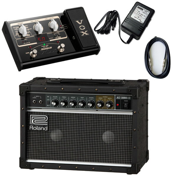 3大特典付 【VOX SL2Gマルチエフェクターセット】 Roland(ローランド) / JAZZ CHORUS JC-22 / StompLab SL2G「純正ACアダプター（KA-181）付」 - 30W ギター アンプ -のサムネイル