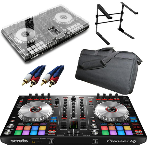 【8大特典付】 Pioneer / DDJ-SR2 【Serato DJ Pro無償】 デッキセーバー＆撥水ケース激安初心者オススメセット母の…