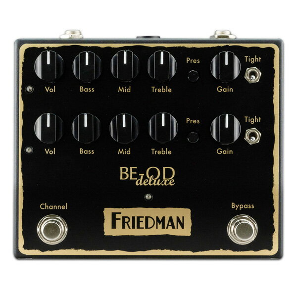 Friedman(フリードマン) / BE-OD DELUXE - オーバードライブ - 《ギターエフェクター》 【11月27日発売予定】