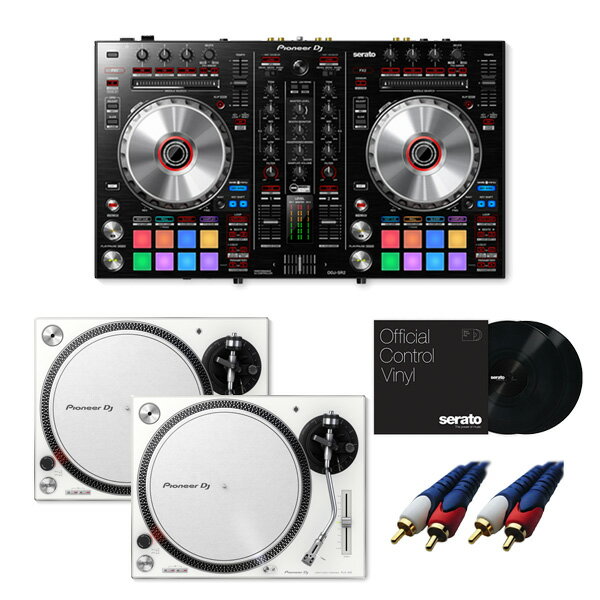 8大特典付 Pioneer / DDJ-SR2 【Serato DJ Pro＋P'NT DJ無償】 PLX-500-W DVSセット母の日 セール