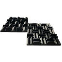 大特典付 【50枚セット】くさび型ポリウレタン吸音パネル 耐火 スタジオ利用可 50×50×5(cm)ホワイトデー セール