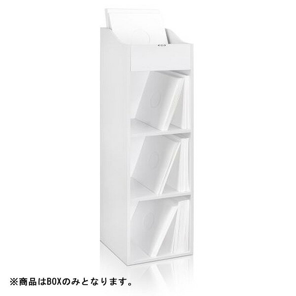 Zomo(ゾモ) / VS-Box 100/4 White 組立式 12インチレコード収納BOX 約400枚収納可能ハロウィーンセール/ハロウィングッズ