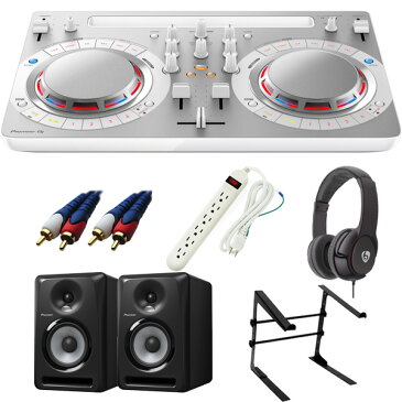 【14大特典付】 Pioneer / DDJ-WeGO4-W 【rekordbox dj / Virtual DJ LE無償】 S-DJ50X 激安定番Cセット