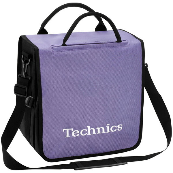 Technics(テクニクス) / BackBag (Purple/White) 【レコード約60枚収納可】 - レコードバッグ -