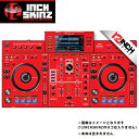 12inch SKINZ / Pioneer XDJ-RX SKINZ (RED) 【XDJ-RX用スキン】