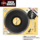 12inch SKINZ / Technics SL-1200MK5 / 3D Skinz Metallics (Mirror Gold) (2枚 / ペア) Dicer用スキン付き 【SL-1200MK5 / 3D 対応スキン】お中元 セール