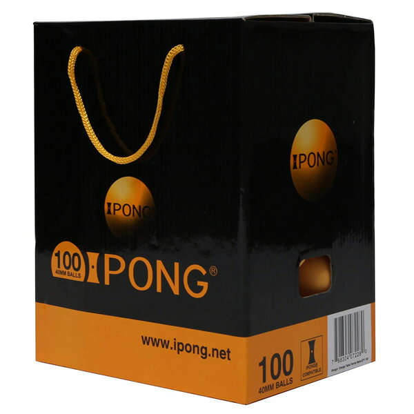 JOOLA ヨーラ / iPong Table Tennis Ball Set 2スター品質 卓球用ボール100個 オレンジカラー 直輸入品