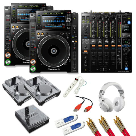 11大特典付 Pioneer(パイオニア) /CDJ-2000NXS2 / DJM-900NXS2 デッキセーバーセット