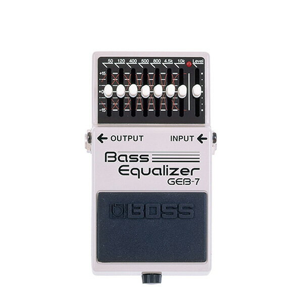 Boss(ボス) / Bass Equalizer GEB-7 - ベース用イコライザー　《ベースエフェクター》 【次回納期未定】ハロウィーンセール/ハロウィングッズ