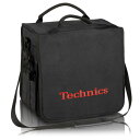 Technics / BackBag (Black/Red) レコード約60枚収納可 レコードバッグ 【テクニクス】