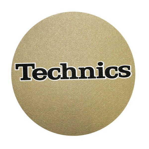 Technics(テクニクス) / Slipmats (Gold) - スリップマット (2枚/1ペア) -