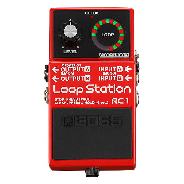 1大特典付 BOSS(ボス) / RC-1 Loop Station ルーパー 《ギターエフェクター》【次回納期未定】ハロウィーンセール/ハロウィングッズ