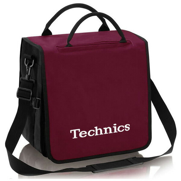 Technics(テクニクス) / BackBag (Winered/White)  レコードバッグ