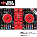 12inch SKINZ / Pioneer DDJ-SR2 SKINZ (Black/Red) 【DDJ-SR2用スキン】