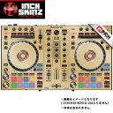 12inch SKINZ / Pioneer DDJ-SR2 SKINZ Metallics (Brush Gold) 【DDJ-SR2用スキン】
