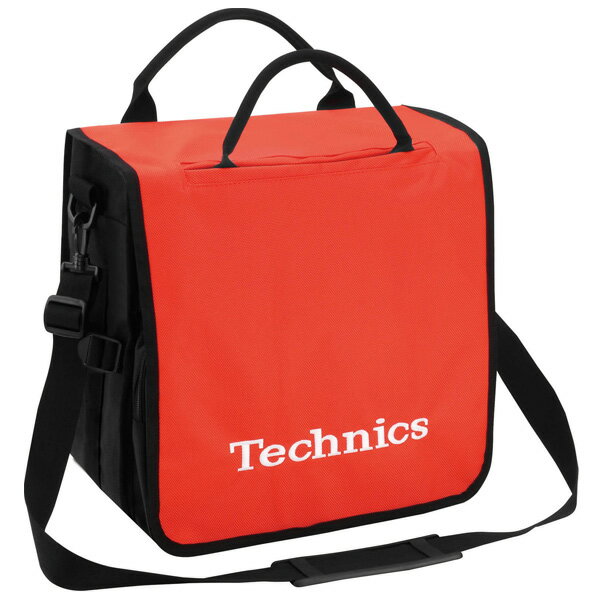 Technics テクニクス / BackBag Orange/White 【レコード約60枚収納可】 レコードバッグ