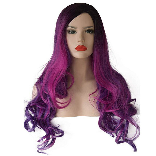 SEIKEA / Long Purple Hair Wig fB[X EBbO  Of[V p[v yRXv nEBz