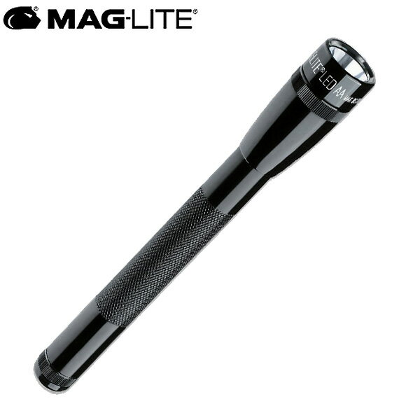 Mag-Lite(マグライト) / Mini LED 2-Cell AA Flashlight with Holster (BLACK) ハンディーライト 直輸入品