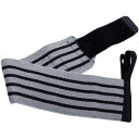 Grip Power Pads / Deluxe Wrist Wraps （Gray） 13インチ リストラップ 直輸入品 3