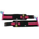 Grip Power Pads / Deluxe Wrist Wraps （Pink） 13インチ リストラップ 直輸入品