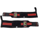 Grip Power Pads / Deluxe Wrist Wraps (Red) 13インチ リストラップ 直輸入品夏休みセール
