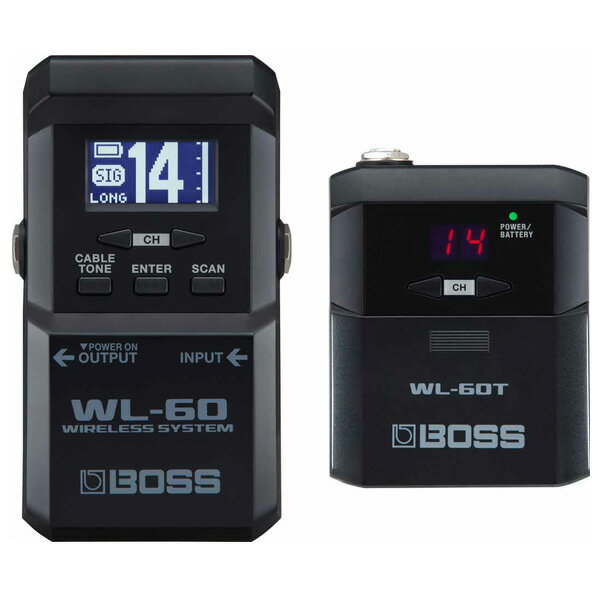 Boss(ボス) / WL-60 Wireless System ギター ベース ワイヤレス / 楽器ワイヤレス 【次回納期未定】ハロウィーンセール/ハロウィングッズ