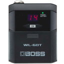 BOSS(ボス) / WL-60Tの事ならフレンズにご相談ください。 BOSS(ボス) / WL-60Tの特長！WL-60のトランスミッター単品 BOSS(ボス) / WL-60Tのココが凄い！トランスミッター単品での販売です。WL-60に対応しています。 BOSS(ボス) / WL-60Tのメーカー説明 トランスミッター単品での販売です。WL-60に対応しています。 BOSS(ボス) / WL-60Tの仕様 ［トランスミッター（WL-60T）］●規定入力レベル：-10dBu（1M Ω）●コントロール：POWER スイッチ、CH ボタン●ディスプレイ：7 セグメント2桁LED●インジケーター：POWER／BATTERY●接続端子　INPUT 端子：標準タイプ●電源：アルカリ電池（単3形） x 2●消費電流：110mA　●連続使用時の電池の寿命（使用状態によって異なります）：アルカリ電池：約25 時間●外形寸法（ストラップ・クリップを含む）：68（幅） x 88（奥行） x 30（高さ）mm●質量（電池を含む）：120g●付属品：アルカリ電池（単3形2 本） 全て新品。ケーブル・消耗品以外メーカー1年保証書付のでご安心してお買いもの頂けます。BOSS(ボス) / WL-60Tの事ならフレンズにご相談ください。 BOSS(ボス) / WL-60Tの特長！WL-60のトランスミッター単品 BOSS(ボス) / WL-60Tのココが凄い！トランスミッター単品での販売です。WL-60に対応しています。 BOSS(ボス) / WL-60Tのメーカー説明 トランスミッター単品での販売です。WL-60に対応しています。 BOSS(ボス) / WL-60Tの仕様 ［トランスミッター（WL-60T）］●規定入力レベル：-10dBu（1M Ω）●コントロール：POWER スイッチ、CH ボタン●ディスプレイ：7 セグメント2桁LED●インジケーター：POWER／BATTERY●接続端子　INPUT 端子：標準タイプ●電源：アルカリ電池（単3形） x 2●消費電流：110mA　●連続使用時の電池の寿命（使用状態によって異なります）：アルカリ電池：約25 時間●外形寸法（ストラップ・クリップを含む）：68（幅） x 88（奥行） x 30（高さ）mm●質量（電池を含む）：120g●付属品：アルカリ電池（単3形2 本） 全て新品。ケーブル・消耗品以外メーカー1年保証書付のでご安心してお買いもの頂けます。