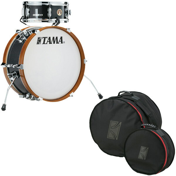 【キャリーバッグセット】 TAMA(タマ) / CLUB-JAM MINI KIT クラブジャムミニキット [LJK28S-CCM] COMPACT VINTAGE KIT - コンパクトドラムセット - 【シンバルホルダーブラケット付き】 ※シンバル・ハードウェア別売※クリスマス セール