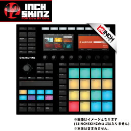 12inch SKINZ / Native Instruments Maschine MK3 Skinz (Black) 【Maschine MK3 用スキン】