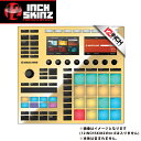 12inch SKINZ / Native Instruments Maschine MK3 Skinz Metallics (Mirror Gold) 【Maschine MK3 用スキン】