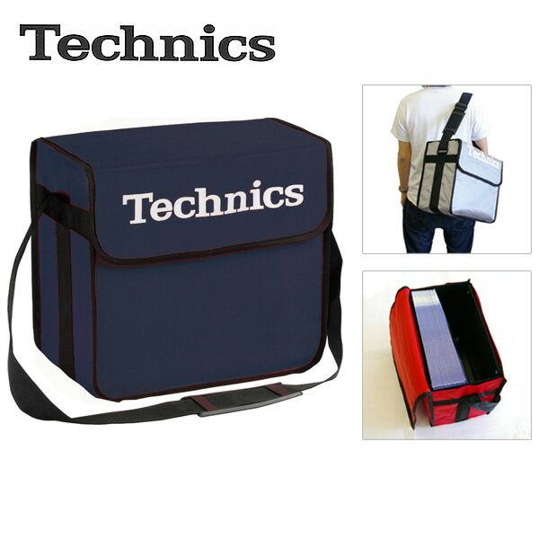 Technics(�ƥ��˥���) / DJ Bag (BLUE) ����60��쥳���ɼ�Ǽ�� DJ�쥳���ɥХå�