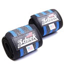 Schiek(シーク) / Wrist Wraps (ペア) Blue Line 24 Model 1124 24インチ リストラップ 直輸入品ハロウィーンセール/ハロウィングッズ